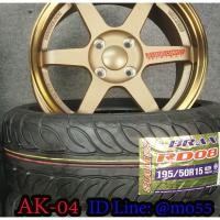 ราคา ยางรถยนต์ SIAMES พร้อม ล้อแม๊กซ์ ขอบ 15" รหัส AK-04 (8911176086)