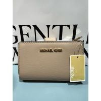 ราคา กระเป๋า MICHAEL KORS Jet Set Travel Leather Wallet (42650291407)