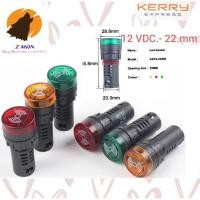 ราคา ออด Buzzer DC.12V LED Buzzer 22mm (8315430213)