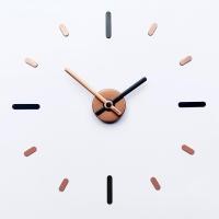 ราคา นาฬิกา On-Time V2M สีดำทองแดง Black Copper ขนาด56 cm Wall Clock นาฬิกาแขวนผนัง ไม่เจาะผนัง เข็มเล็ก (14799588990)
