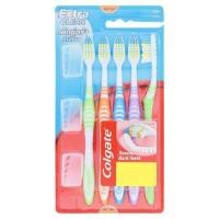 ราคา [สินค้าส่งด่วน] คอลเกตแปรงสีฟันเอกซ์ตร้าคลีน 3+2 COLGATE TOOTHBRUSH EXTRA CLEAN 3+2 (56958883334)