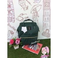 ราคา ANELLO กระเป๋าเป้สะพายหลังของแท้ รุ่น Classic - สีเขียวเข้ม (Dark Green) (180987486)