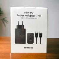 ราคา { FastGadget Store } SAMSUNG 65W CHARGER / ADAPTER / SAMSUNG CHARGER CABLE 2 USB C + 1 USB (40029275716)