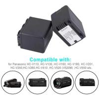 ราคา ▥ แบตเตอรี่ Vbt190 Vw-Vbt190 Vbt380สำหรับ Vw-Vbt380พานาโซนิค Hc-V110 Hc-V130 Hc-V160 Hc-V180 Hc (44260998134)