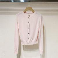 ราคา SXL3 Sel***ait Autumn women's round-neck single-breasted long-sleeve knit top (53907602770)