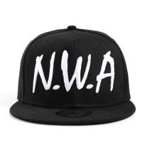 ราคา ใหม่ Compton Men & women Snapback Sport เบสบอลหมวก Vintage สีดํา NWA Letter Gangsta Hip-hop หมวก (42766831168)