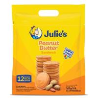 ราคา ​Julies จูลี่เนยถั่ว​ คุกกี้เนยถั่ว​ 360กรัม (15198401998)