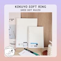 ราคา KOKUYO Soft Ring Grid Dot Ruled B6-B5 (80 sheets) // โคคุโย่ สมุดโน๊ต แบบจุดตาราง สันห่วงแบบนิ่ม ขนาด B6 และ B5 (16857641543)