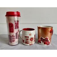 ราคา แก้วสตาร์บัคส์ Starbucks Mug (12-16 oz) - Christmas Collection (19595215825)