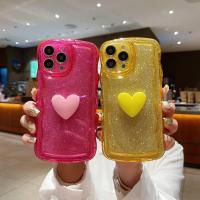 ราคา เคสโทรศัพท์มือถือแบบนิ่ม ใส กันกระแทก ลายหัวใจ สีแคนดี้ แฟชั่น สําหรับ IPhone 11 12 13 14 Pro MAX Promax 14Plus 12pro 13Pro 14Pro X XR XS MAX (21078606895)