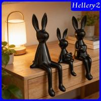 ราคา [Hellery2] รูปปั้นกระต่าย 3x ตุ๊กตาครอบครัวกระต่ายสมัยใหม่สําหรับตู้ห้องนอนชั้นวางหนังสือ (57707440863)