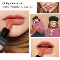 ราคา 3ce lip colour matte สี #908 Warm & Sweet (103125545)