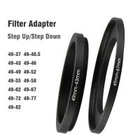 ราคา Camera Lens Filter Adapter Ring Step Up / Down Ring Metal 49 mm - 37 43 46 52 55 58 67 72 77 82 mm for UV ND CPL Lens Ho (28569483100)