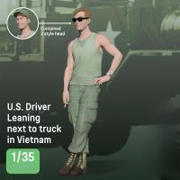 ราคา 1/35 US Driver, เวียดนาม, 2 หัว, ทหารฟิกเกอร์โมเดลเรซิ่น, ธีมทหาร, ชุดประกอบและไม่มีสี (28333142829)