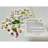 ราคา มือสอง สภาพดี ไม่มีกล่อง ครบ เกม FOOD FIGHT แนวคิดของเกมคือให้เด็ก ๆ เรียนรู้เรื่อง อาหาร ผักผลไม้ และโภชนาการ 130 บาท (47203085450)