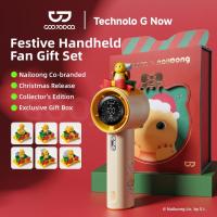 ราคา GOOJODOQ Gfs001 Nailoong Christmas พัดลมพกพา 4000mah พัดลม พัดลมไอเย็น พร้อมจอแสดงผล พัดลมมือถือ (53902427835)
