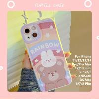 ราคา [พร้อมส่ง] เคสโทรศัพท์มือถือหนัง ลายการ์ตูนหมี สําหรับ Apple iPhone 14 13 12 11 PROMAX XS XR XSMAX SE2020 6 7 8PLUS MINI (18524880315)