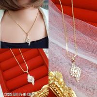 ราคา สร้อยคอผู้หญิง Xuping / สร้อยคอพลอย Xuping K32 LB (28365940475)