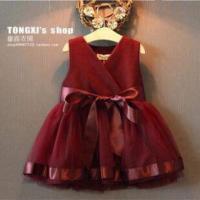 ราคา ชุดเดรสออกงานสีแดงเลือดหมู (942320133)