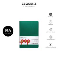 ราคา ZEQUENZ POP สมุดโน๊ต ขนาด B6 สีเขียว "Forest Green" (12645787582)