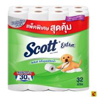 ราคา สก๊อตต์ เอ็กซ์ตร้า กระดาษชำระ บิ๊กโรล แพ็ค 32 (53807143347)