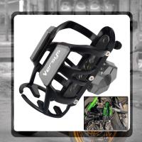 ราคา สําหรับ KAWASAKI Versys650 Versys1000 Versys 650 1000 KLE650 KLE 650 อุปกรณ์เสริมรถจักรยานยนต์ CNC ขวดน้ําเครื่องดื่มถ้วยผู้ถือ (57358378109)