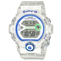 ราคา Casio Baby-G นาฬิกาข้อมือผู้หญิง สายเรซิ่น รุ่น BG-6903-7D - สีขาวใส (283187840)
