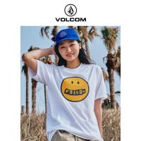 ราคา VOLCOM Creative Printing เสื้อยืดผ้าฝ้าย 100% ทั้งหมดสไตล์ใหม่เด็กชายเรียบง่ายสบายแขนสั้นอินเทรนด์ 523 (43451895168)