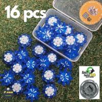 ราคา ปุ่มรองเท้ากอล์ฟ 16 pcs. Spikes golf cleats Fast Twist 3.0 & tour lock insert system for FJ Ecco Nike (t3.0) (19065337469)