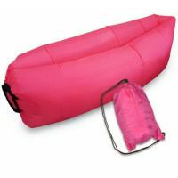 ราคา โซฟาเป่าลมพกพา Sofa Air Bed (สีชมพู) (641062623)