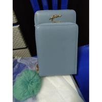 ราคา กระเป๋าพิมมี่สีฟ้า แถมปอม ๆ (7643340862)