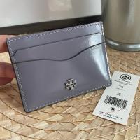 ราคา กระเป๋าใส่บัตร Tory burch แท้% สีเทาอมม่วง (28719436784)