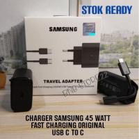 ราคา CHARGER 45W SAMSUNG GALAXY Z FOLD 7 5G ORIGINAL FAST CHARGING USB C TO C ADAPTER CHARGER 45 WATT FULL SET (26838621278)