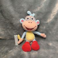 ราคา ตุ๊กตาลิง บูท เพื่อนดอร่า Boots the Monkey Dora the Explorer Beanie TY Plush Doll (54354165371)