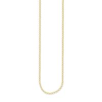 ราคา Thomas Sabo โซ่เบลกลม ทอง (42129662117)