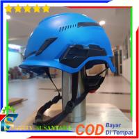 ราคา MSA V-Gard H1 Trivent SNI หมวกกันน็อคปีนเขาสีน้ําเงิน - หมวกกันน็อคกู้ภัยเพื่อความปลอดภัย MSA (23886623544)