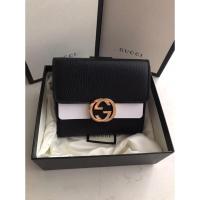 ราคา กระเป๋าสตางค์GUCCI Interlocking G Short Wallet (3161794137)