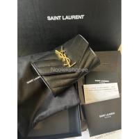 ราคา YSL Wallet กระเป๋าดำ (20229775169)
