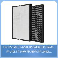ราคา สําหรับ Sharp เครื่องฟอกอากาศ HEPA Filter FP-G50E FP-G50L FP-GM50E FP-GM50L FP-J40L FP-J40M FP-J40TA FP-JM40L ถ่านกัมมันต์ 38*240 มม. (24780836555)