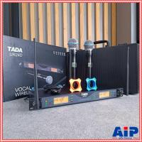 ราคา TADA UR-24D ไมค์ลอยคู่ ปรับความถี่ได้ Wireless Microphone UHF ชุดไมค์ลอยคู่ TA DA UR 24D UR24D เอไอ-ไพศาล (28924163063)