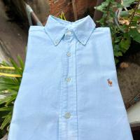 ราคา KEMEJA RALPH LAUREN Soft Tosca Green Oxford Shirt (2XL) (28573053326)