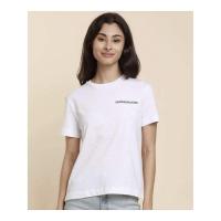 ราคา มือ2/ของแท้ Calvin Klein เสื้อยืดคอกลม (42275115046)