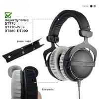 ราคา Whiyo กํามะหยี่เปลี่ยนแผ่นรองหูฟังสําหรับ Beyerdynamic DT770 DT880 DT990 PRO หูฟังเบาะชุดหูฟัง Earmuff (46858040063)