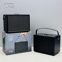 ราคา มาใหม่ ลำโพงบลูทูธไร้สายรุ่น W lll ปรับเสียงเบส-เสียงแหลมได้ รองรับUSB/TF/AUX 40W (28122020646)