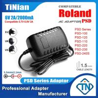 ราคา อะแดปเตอร์พาวเวอร์ซัพพลายเปียโนคีย์บอร์ด 6V 2A 5.7V-5.9V AC PSD-220 PSD-120 สําหรับ Roland GO:KEYS GO-61K GO:PIANO GO-61P (14153224339)