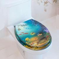 ราคา ฝาชักโครก cotto ฝาชักโครก ใหม่หนาเรซิ่นฝาครอบห้องน้ําในครัวเรือน Old-fashioned Universal ฝาครอบห้องน้ํา UV O-Shaped Slow-Reduction Quick-Rele (40402135473)