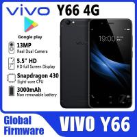 ราคา Vivo Y66 Global เฟิร์มแวร์ 4G โทรศัพท์มือถือ 1280x720 4GB 32GB 5.5" IPS 13.0MP Snapdragon 430 Octa Core ใช้โทรศัพท์ใหม่ 99% (27657465007)