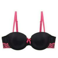 ราคา Bonbon So Free Bra ชุดชั้นในแฟชั่น ครึ่งคัพ สีดำ 189 บาท 420 บาท -55% (296011924)
