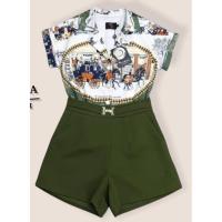 ราคา ชุดเซ็ทเสื้อ+กางเกงขาสั้น งานป้ายMarmoris (56606322096)