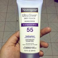 ราคา ครีมกันแดด Neutrogena Ultra Sheer Dry-Touch SPF 55 (604665054)